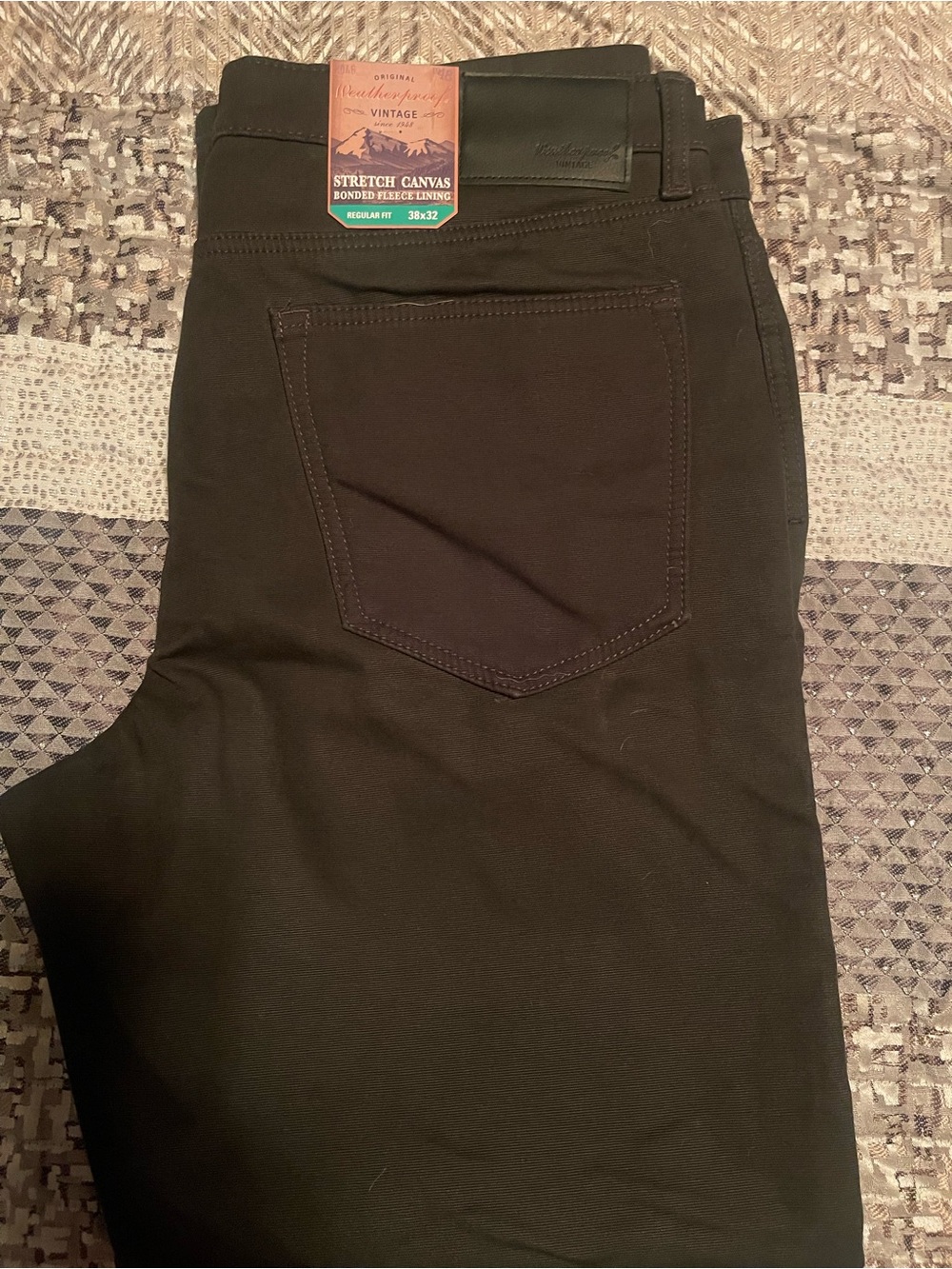 Men’s fleece lined pants
